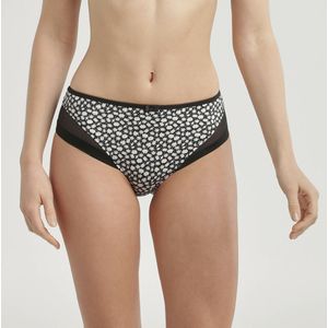 Slip Generous DIM. Polyamide materiaal. Maten 42 FR - 40 EU. Zwart kleur