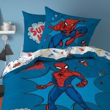 Spider Man Dekbedovertrek, Avengers - 140 x 200 cm + 63 x 63 cm - Katoen