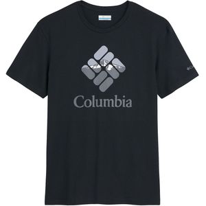T-shirt met korte mouwen Rapid Ridge COLUMBIA. Katoen materiaal. Maten M. Zwart kleur