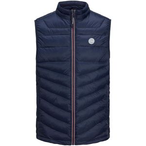 Lichte bodywarmer Hero JACK & JONES. Polyester materiaal. Maten L. Blauw kleur