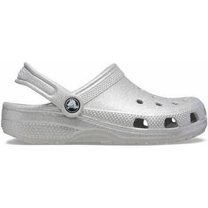 Klompen Classic Glitter T CROCS. Synthetisch materiaal. Maten 27/28. Zilver kleur