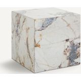 Bijzettafel marmeren kubus, Alcana AM.PM. Marmer materiaal. Maten één maat. Andere kleur