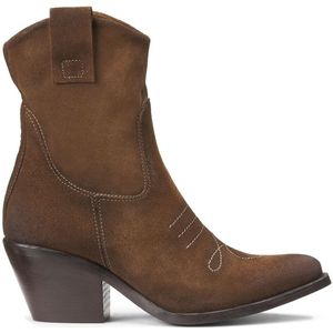 Boots santiags in leer MJUS. Leer materiaal. Maten 38. Kastanje kleur