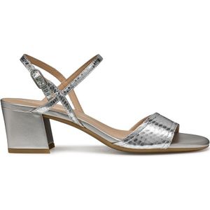 Leren sandalen New Eraklia 50 GEOX. Leer materiaal. Maten 37. Zilver kleur