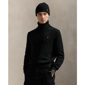 Katoenen coltrui POLO RALPH LAUREN. Katoen materiaal. Maten M. Zwart kleur