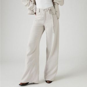 Jeans XL Straight LEVI'S. Denim materiaal. Maten Maat 25 (US) - Lengte 31. Grijs kleur