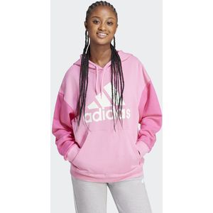 Hoodie Essentials oversized ADIDAS SPORTSWEAR. Katoen materiaal. Maten XL. Roze kleur