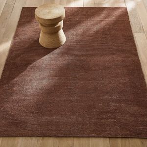 Handgeweven tapijt, katoen en jute, Yesit AM.PM. Jute materiaal. Maten 120 x 180 cm. Beige kleur