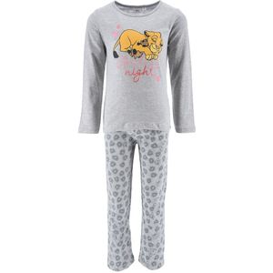 Pyjama The Lion King LE ROI LION. Katoen materiaal. Maten 6 jaar - 114 cm. Grijs kleur