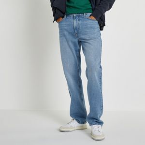 Jeans regular loose LA REDOUTE COLLECTIONS. Katoen materiaal. Maten 52 FR - 56 EU. Blauw kleur