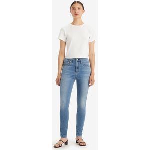Jeans 721™ High Rise Skinny LEVI'S. Denim materiaal. Maten Maat 27 (US) - Lengte 28. Blauw kleur