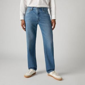 Rechte jeans 501® LEVI'S. Katoen materiaal. Maten Maat 30 (US) - Lengte 32. Blauw kleur