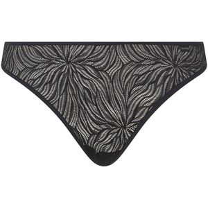 String in kant CALVIN KLEIN UNDERWEAR. Polyamide materiaal. Maten XS. Zwart kleur