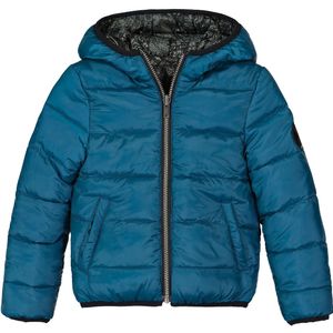 Omkeerbare donsjas met kap IKKS JUNIOR. Polyester materiaal. Maten 8 jaar - 126 cm. Blauw kleur