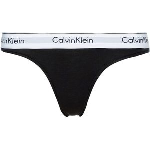 String met label Modern Cotton CALVIN KLEIN UNDERWEAR. Katoen materiaal. Maten XL. Zwart kleur