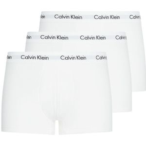 Set van 3 boxershorts in katoen met stretch CALVIN KLEIN UNDERWEAR. Katoen materiaal. Maten XL. Wit kleur