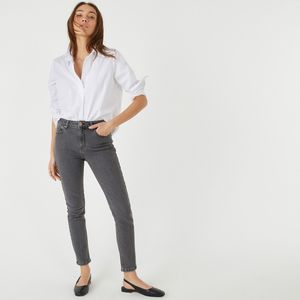 Slim jeans LA REDOUTE COLLECTIONS. Denim materiaal. Maten 50 FR - 48 EU. Grijs kleur