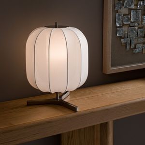 Lamp, lantaarn in Mesh, Satchi AM.PM. Stof materiaal. Maten één maat. Grijs kleur