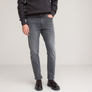 Slim jeans LA REDOUTE COLLECTIONS. Katoen materiaal. Maten 48 FR - 52 EU. Grijs kleur