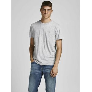 Set van 5 T-shirts JACK & JONES. Katoen materiaal. Maten L. Grijs kleur