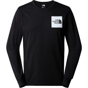 T-shirt met lange mouwen Fine THE NORTH FACE. Katoen materiaal. Maten M. Zwart kleur