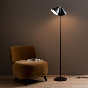 Staande leeslamp in ijzer metaal, Moke AM.PM. Metaal materiaal. Maten één maat. Zwart kleur