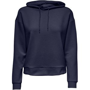 Hoodie, Lounge ONLY PLAY. Polyester materiaal. Maten XS. Blauw kleur