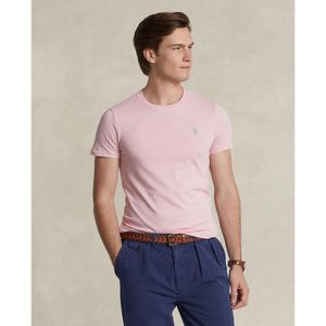 T-shirt custom slim POLO RALPH LAUREN. Katoen materiaal. Maten XXL. Roze kleur