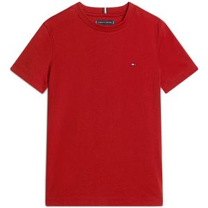 T-shirt met korte mouwen TOMMY HILFIGER. Katoen materiaal. Maten 12 jaar - 150 cm. Rood kleur