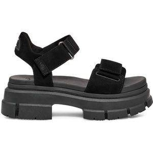 Sandalen W Ashton Ankle UGG. Leer materiaal. Maten 41. Zwart kleur