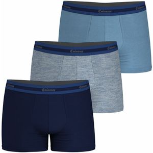 Set van 3 boxershorts EMINENCE. Katoen materiaal. Maten L. Blauw kleur