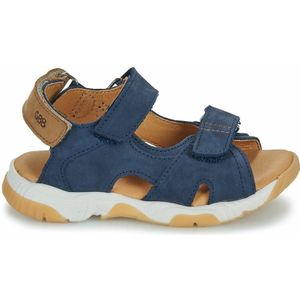 Lederen sandalen New Dimou GBB. Leer materiaal. Maten 32. Blauw kleur