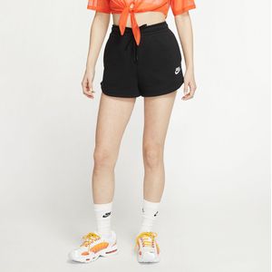 Sportswear short met logo NIKE. Katoen materiaal. Maten S. Zwart kleur