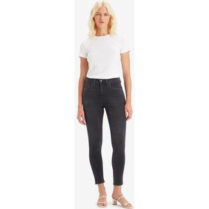 Skinny jeans 721 High Rise LEVI'S. Denim materiaal. Maten Maat 26 (US) - Lengte 32. Grijs kleur