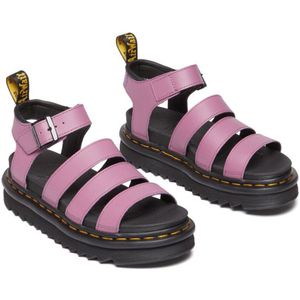 Sandalen in leer Blaire DR. MARTENS. Leer materiaal. Maten 39. Violet kleur