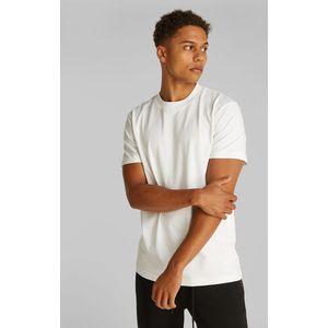 Dik recht T-shirt CALVIN KLEIN JEANS. Katoen materiaal. Maten L. Wit kleur