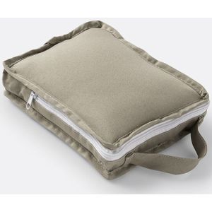 Opblaasbare poef, Belto SO'HOME.  materiaal. Maten één maat. Kastanje kleur