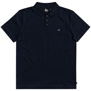 Polo met korte mouwen, bio katoen QUIKSILVER. Katoen materiaal. Maten XS. Blauw kleur