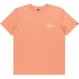 T-shirt met korte mouwen, klein logo QUIKSILVER. Katoen materiaal. Maten XL. Roze kleur