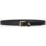 Leren riem LAUREN RALPH LAUREN. Leer materiaal. Maten L. Zwart kleur