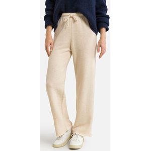 Joggingbroek in tricot Itonay AMERICAN VINTAGE. Katoen materiaal. Maten S. Beige kleur