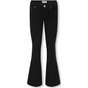 Flare jeans KIDS ONLY. Katoen materiaal. Maten 14 jaar - 156 cm. Zwart kleur
