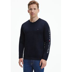 T-shirt met lange mouwen Tommy Logo TOMMY HILFIGER. Katoen materiaal. Maten M. Blauw kleur