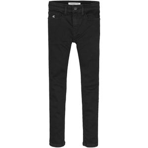 Skinny jeans CALVIN KLEIN JEANS. Katoen materiaal. Maten 14 jaar - 162 cm. Zwart kleur