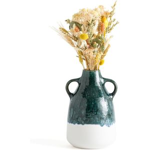 Decoratieve vaas in keramiek H27 cm, Aponia LA REDOUTE INTERIEURS. Keramiek materiaal. Maten één maat. Wit kleur