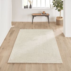 Tapijt in wol, Ethan LA REDOUTE INTERIEURS. Wol materiaal. Maten 200 x 290 cm. Beige kleur