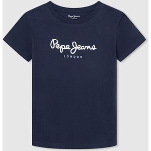 T-shirt met korte mouwen PEPE JEANS. Katoen materiaal. Maten 16 jaar - 174 cm. Blauw kleur