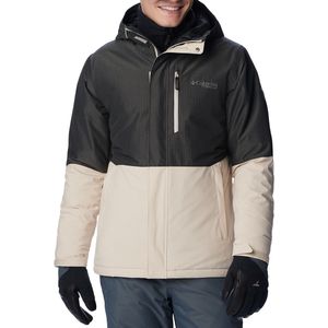 Ski-jas met kap Winter District COLUMBIA. Polyester materiaal. Maten S. Zwart kleur