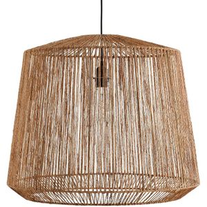 Hanglamp Ø59 cm, Yaku LA REDOUTE INTERIEURS. Hennep materiaal. Maten één maat. Beige kleur