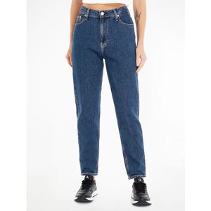 Mom jeans met hoge taille CALVIN KLEIN JEANS. Denim materiaal. Maten 31 US - 38/40 EU. Blauw kleur